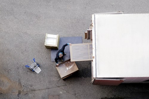 Flat removal service managing stairs and access in Surrey